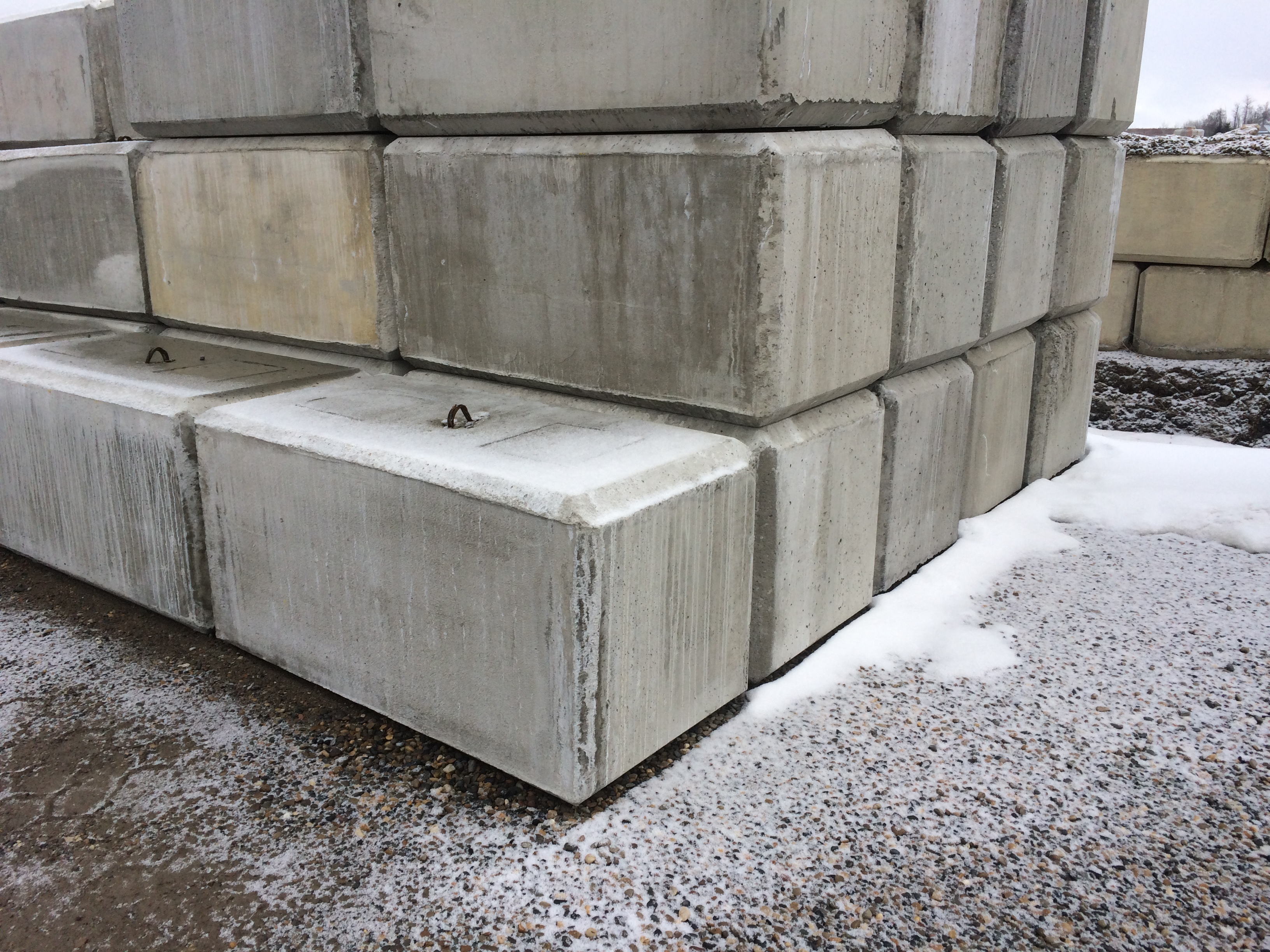 Precast Concrete Blocks & Barriers - Rivers Sand & Gravel